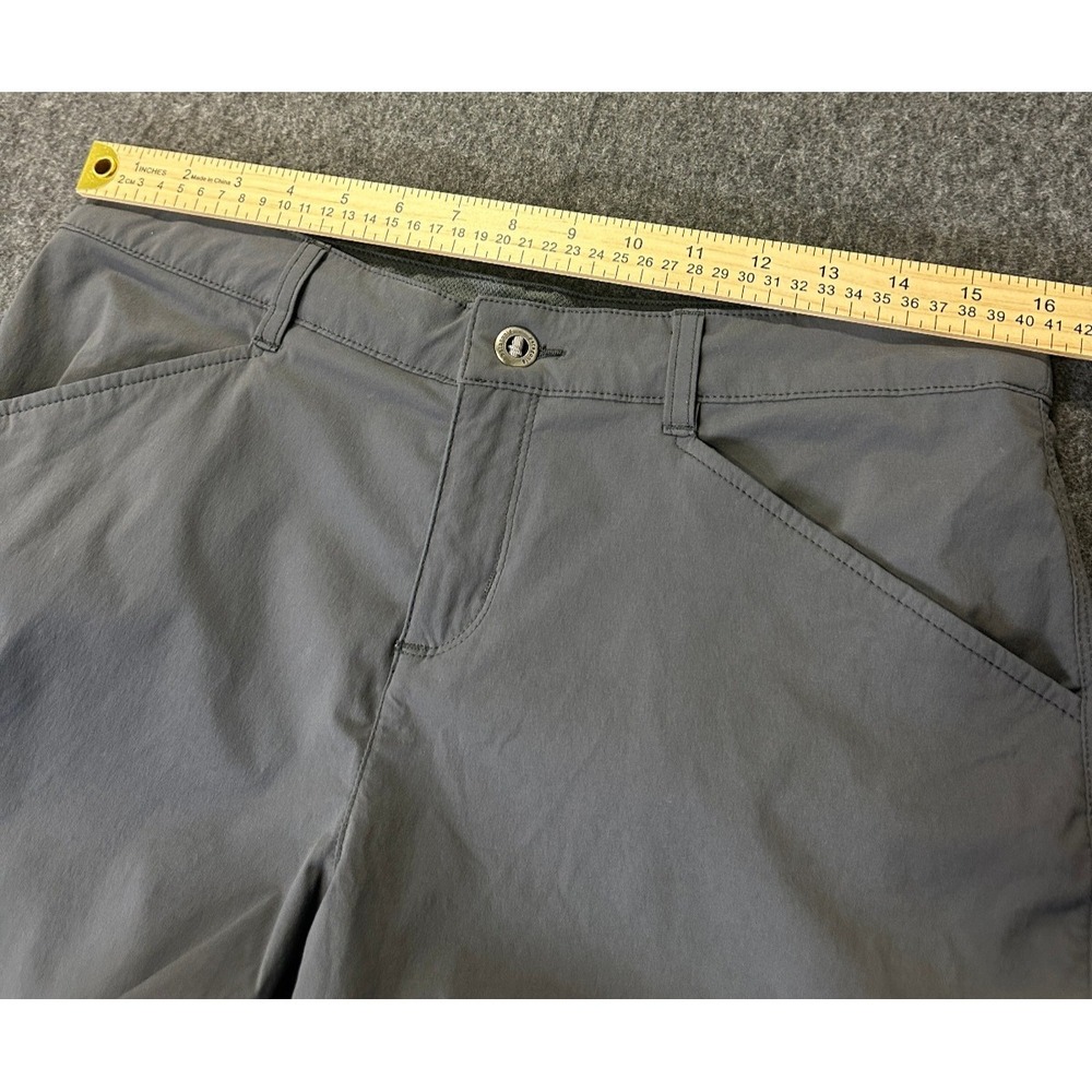 Patagonia Quandary 5" Shorts Women's 8 Forge Gray Nylon Stretch Hiking Outdoor - Picture 4 of 16
